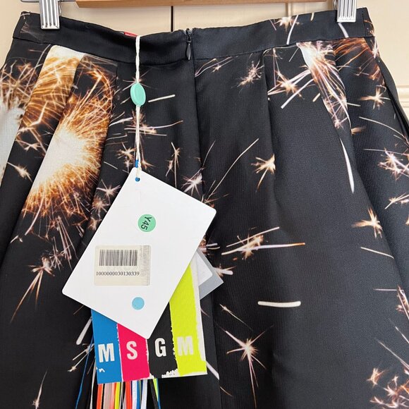 MSGM - Fireworks Skirt - Size 40 (Small) - BRAND NEW - Picture 9 of 14